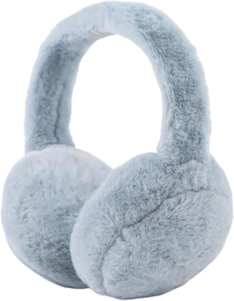 Pesaat Fluffy Ear Muff for Women Plush Earmuffs Kids Winter Earmuffs Girls Boys Cold Weather Ear Warmer - Image 1
